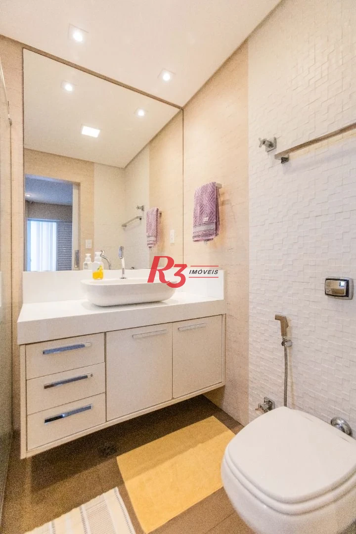 Cobertura para alugar, 160 m² por R$ 14.000,00/mês - Boqueirão - Santos/SP