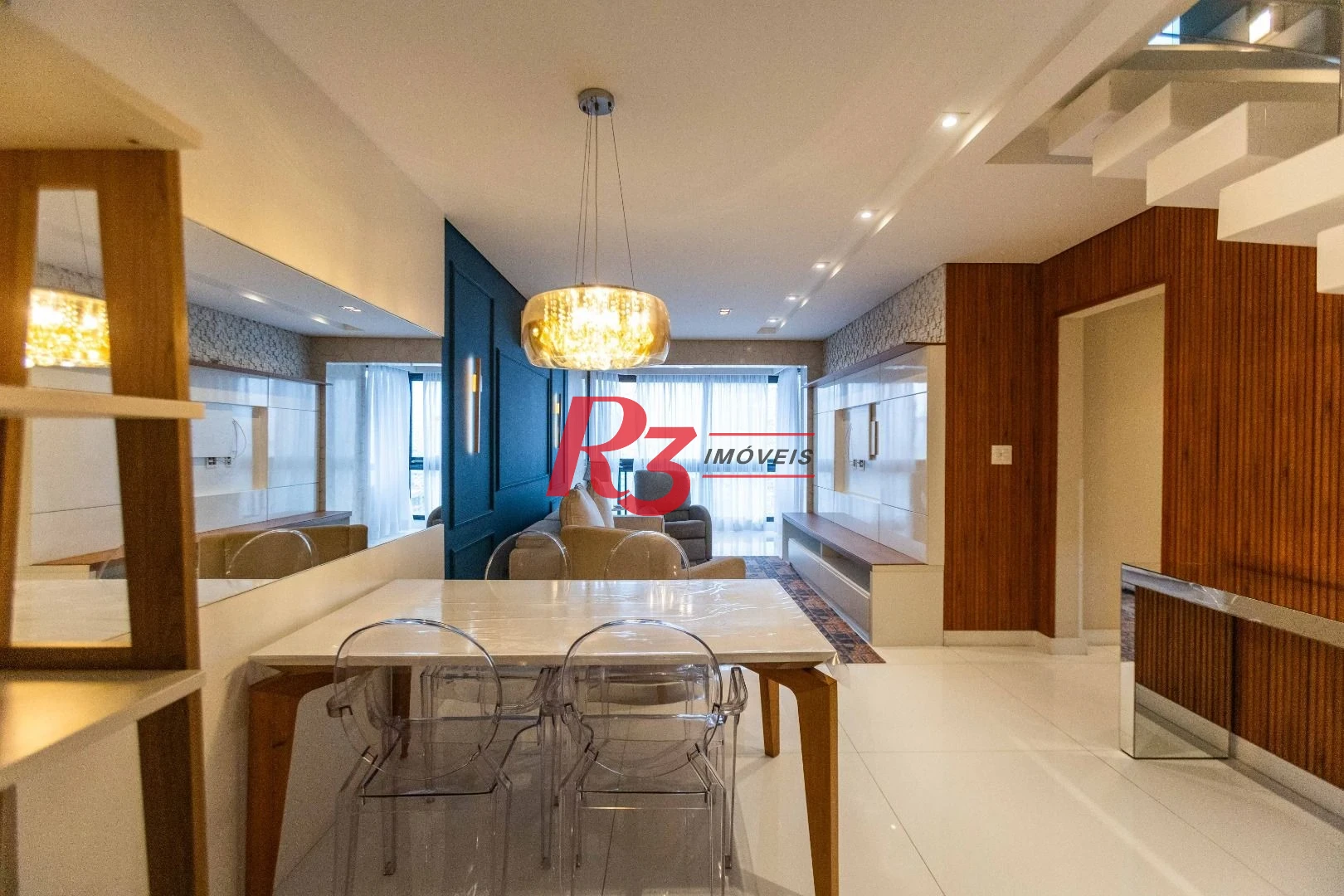 Cobertura para alugar, 160 m² por R$ 14.000,00/mês - Boqueirão - Santos/SP