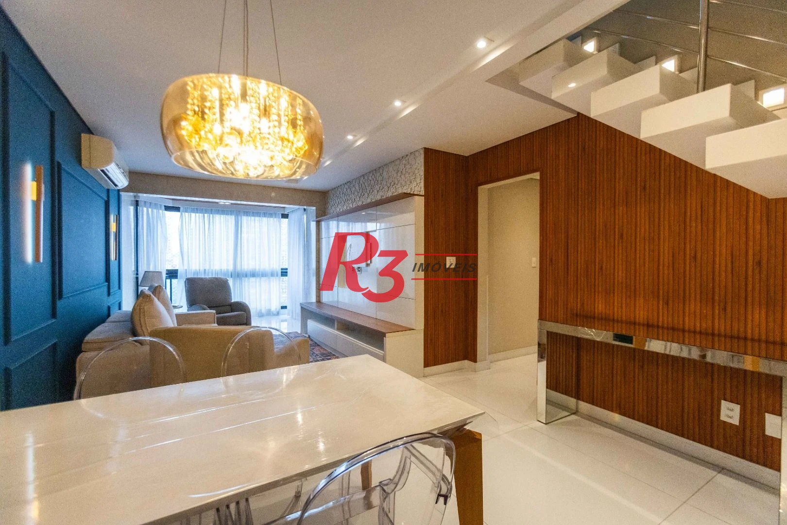 Cobertura para alugar, 160 m² por R$ 14.000,00/mês - Boqueirão - Santos/SP