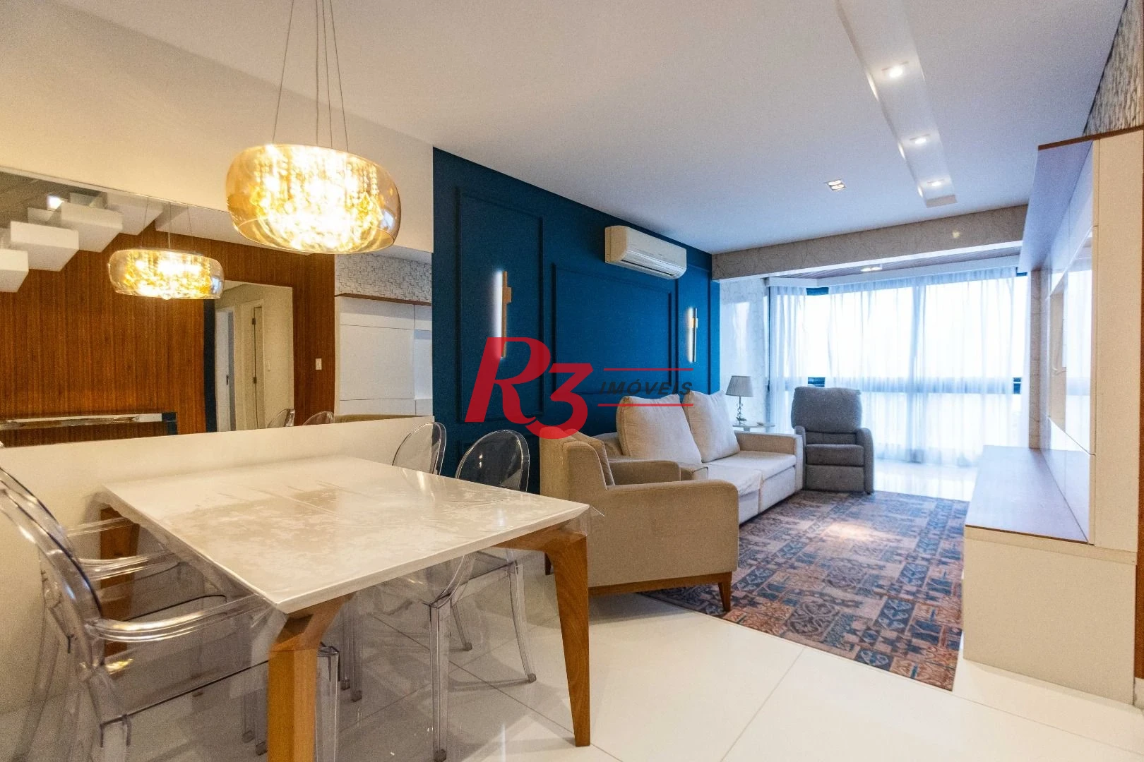 Cobertura para alugar, 160 m² por R$ 14.000,00/mês - Boqueirão - Santos/SP
