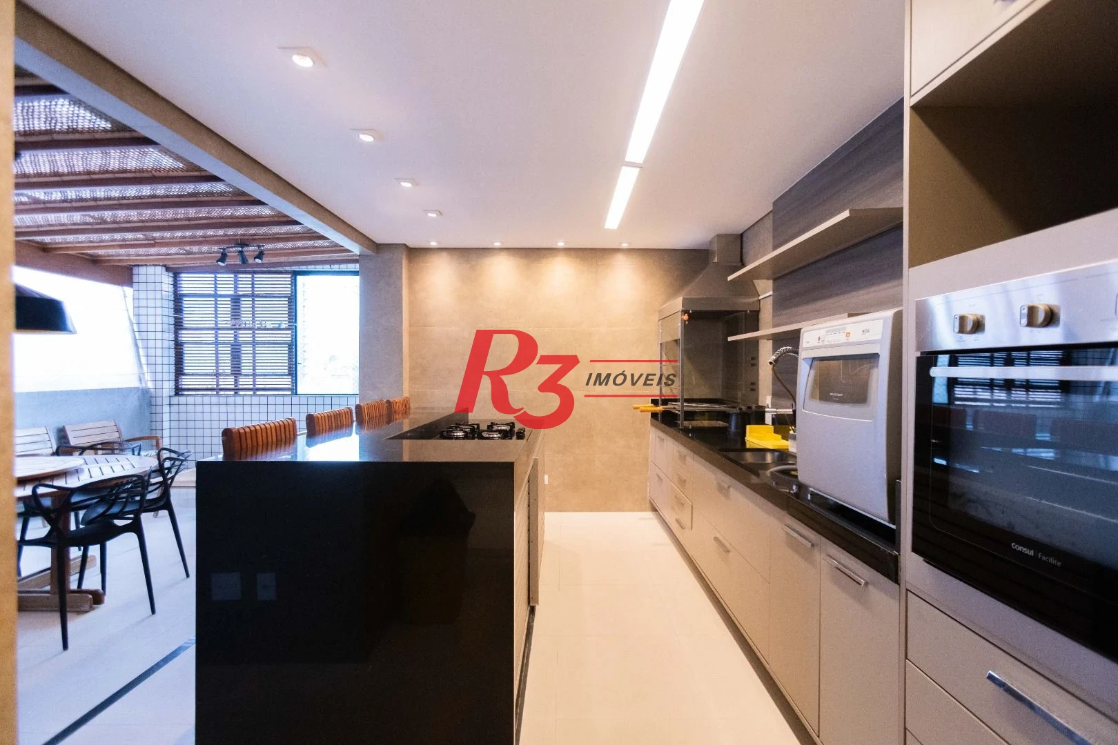 Cobertura para alugar, 160 m² por R$ 14.000,00/mês - Boqueirão - Santos/SP