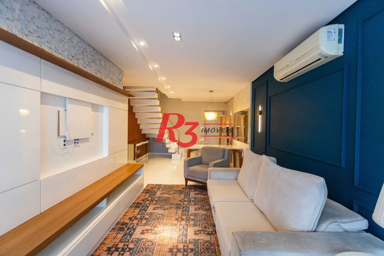 Cobertura para alugar, 160 m² por R$ 14.000,00/mês - Boqueirão - Santos/SP