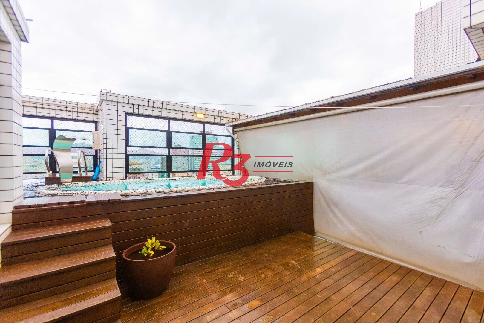 Cobertura para alugar, 160 m² por R$ 14.000,00/mês - Boqueirão - Santos/SP