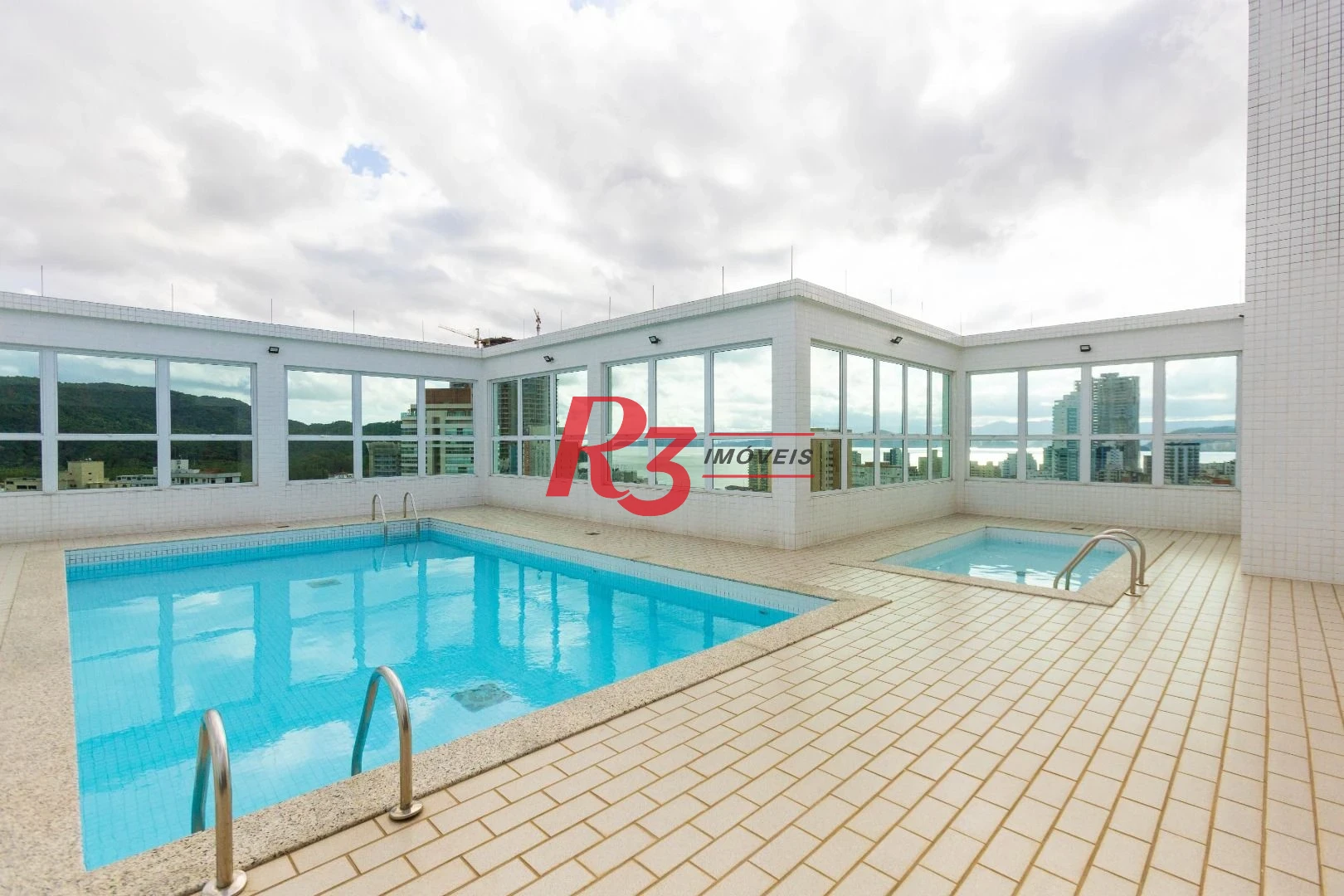 Apartamento com 3 dormitórios à venda, 166 m² por R$ 3.200.000,00 - Ponta da Praia - Santos/SP