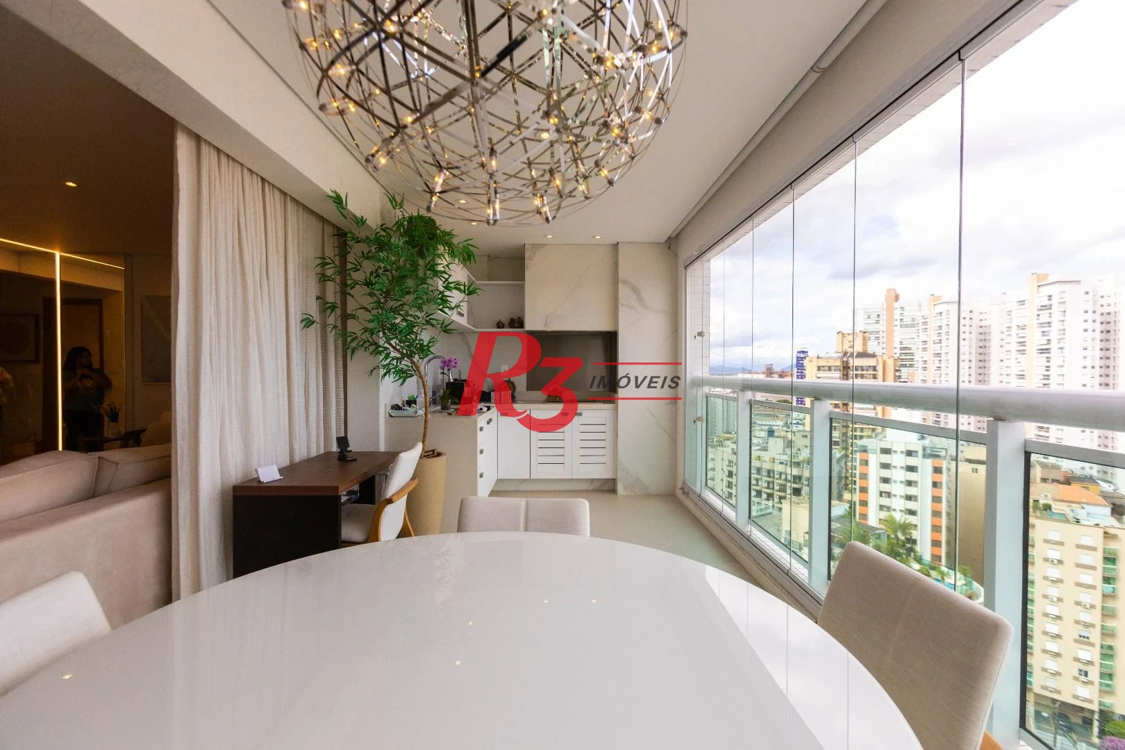 Apartamento com 3 dormitórios à venda, 166 m² por R$ 3.200.000,00 - Ponta da Praia - Santos/SP