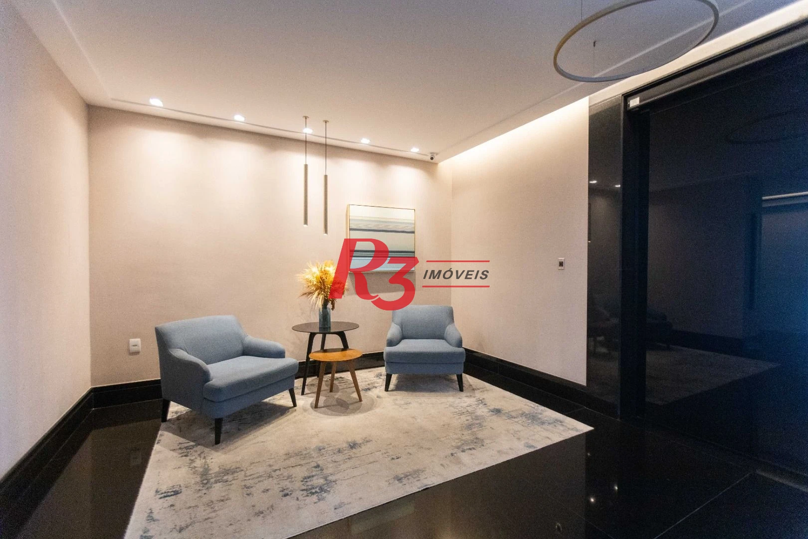 Apartamento com 3 dormitórios à venda, 166 m² por R$ 3.200.000,00 - Ponta da Praia - Santos/SP