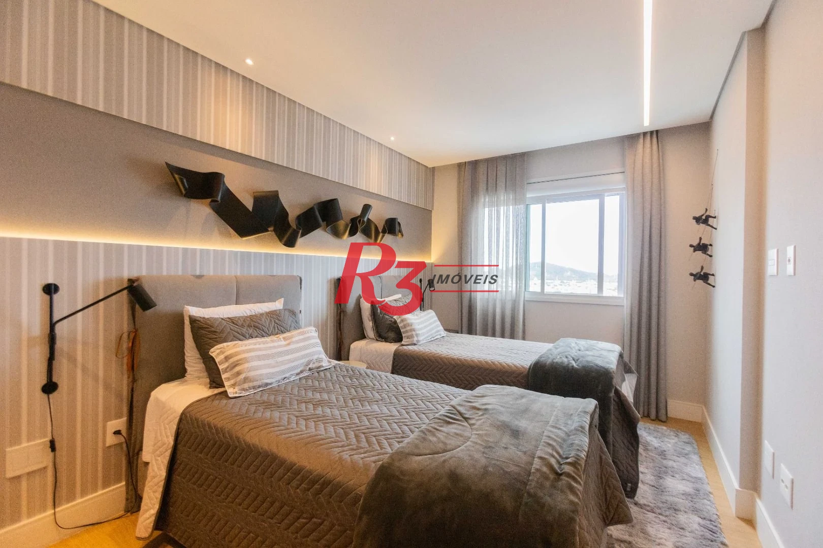 Apartamento com 3 dormitórios à venda, 166 m² por R$ 3.200.000,00 - Ponta da Praia - Santos/SP