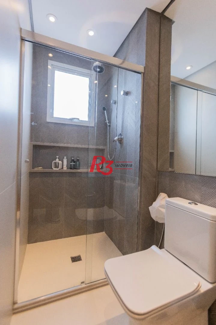 Apartamento com 3 dormitórios à venda, 166 m² por R$ 3.200.000,00 - Ponta da Praia - Santos/SP