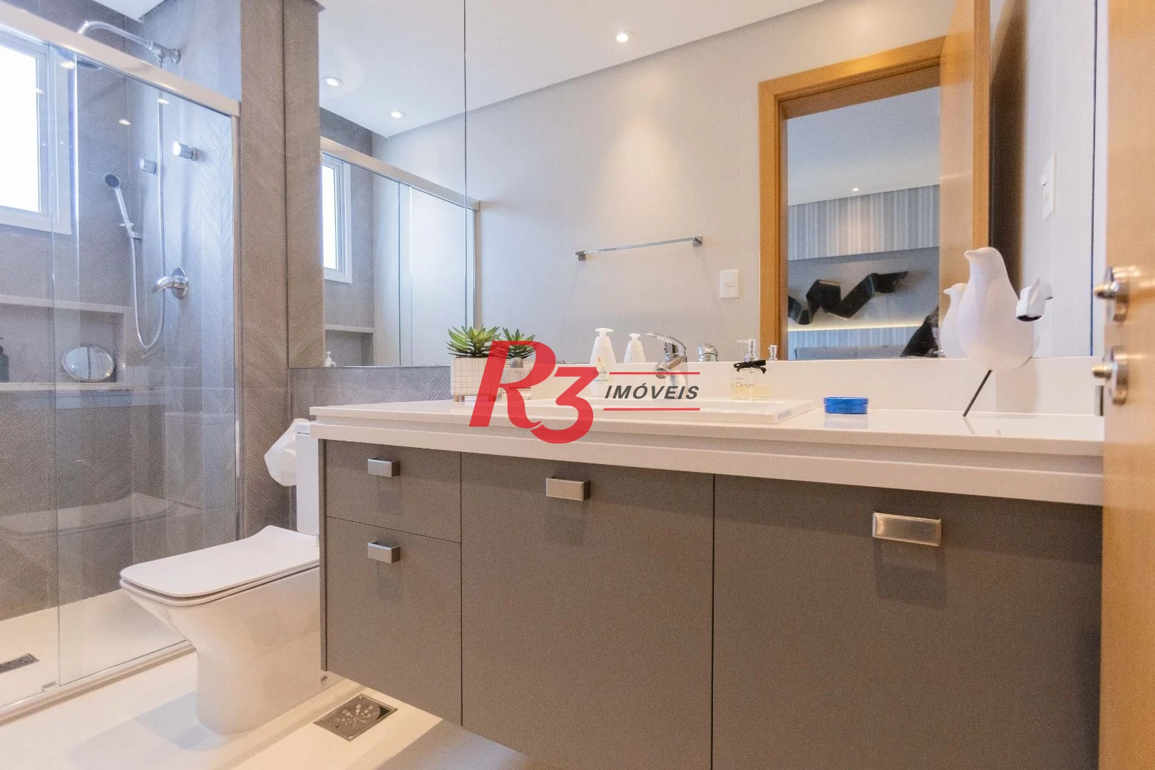 Apartamento com 3 dormitórios à venda, 166 m² por R$ 3.200.000,00 - Ponta da Praia - Santos/SP