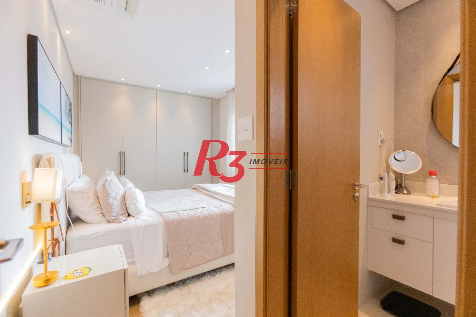Apartamento com 3 dormitórios à venda, 166 m² por R$ 3.200.000,00 - Ponta da Praia - Santos/SP