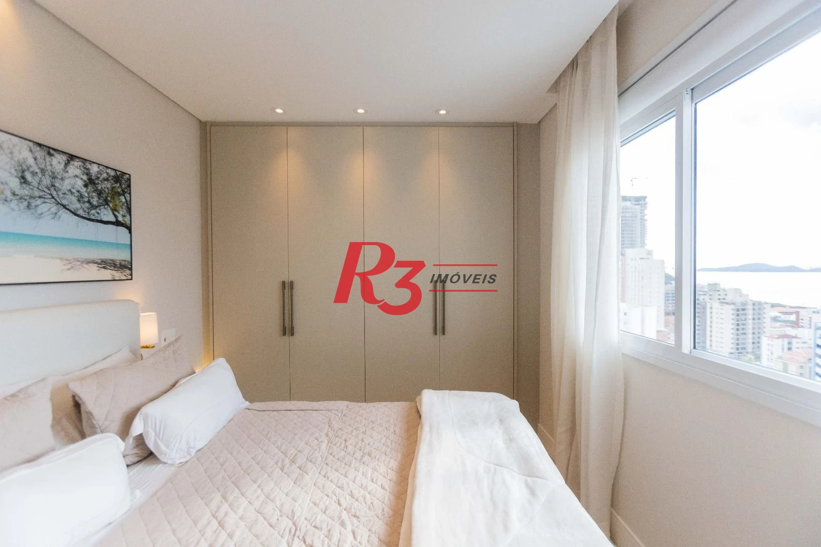 Apartamento com 3 dormitórios à venda, 166 m² por R$ 3.200.000,00 - Ponta da Praia - Santos/SP