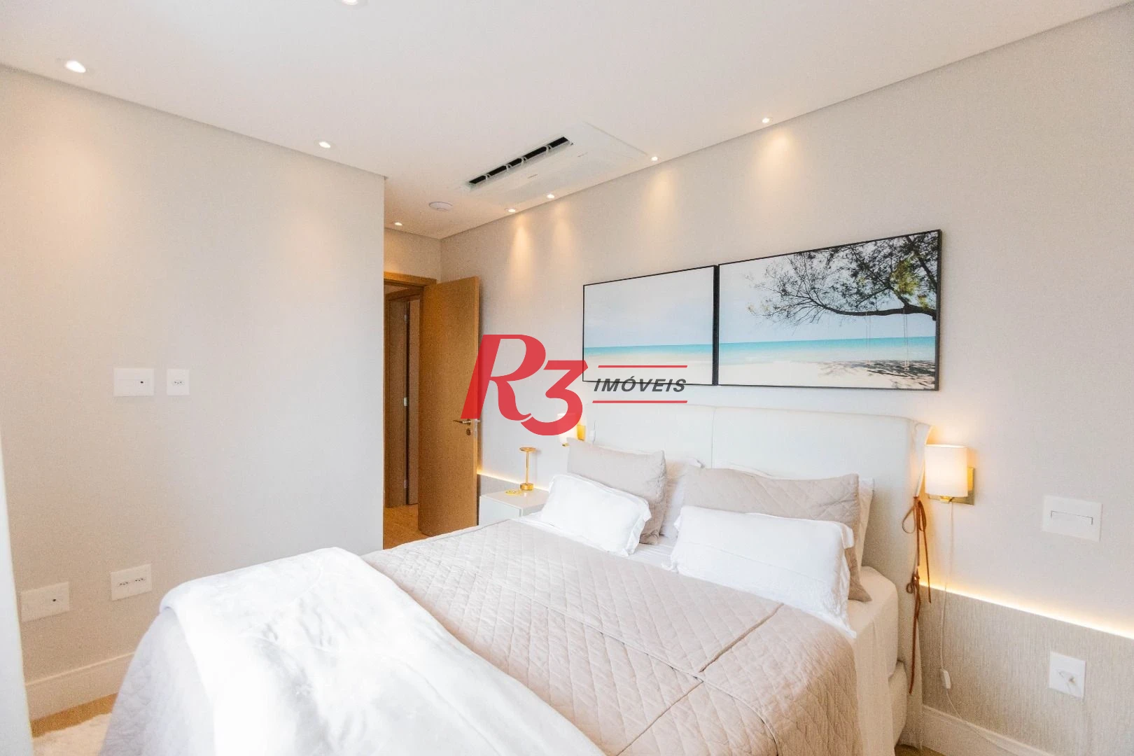 Apartamento com 3 dormitórios à venda, 166 m² por R$ 3.200.000,00 - Ponta da Praia - Santos/SP