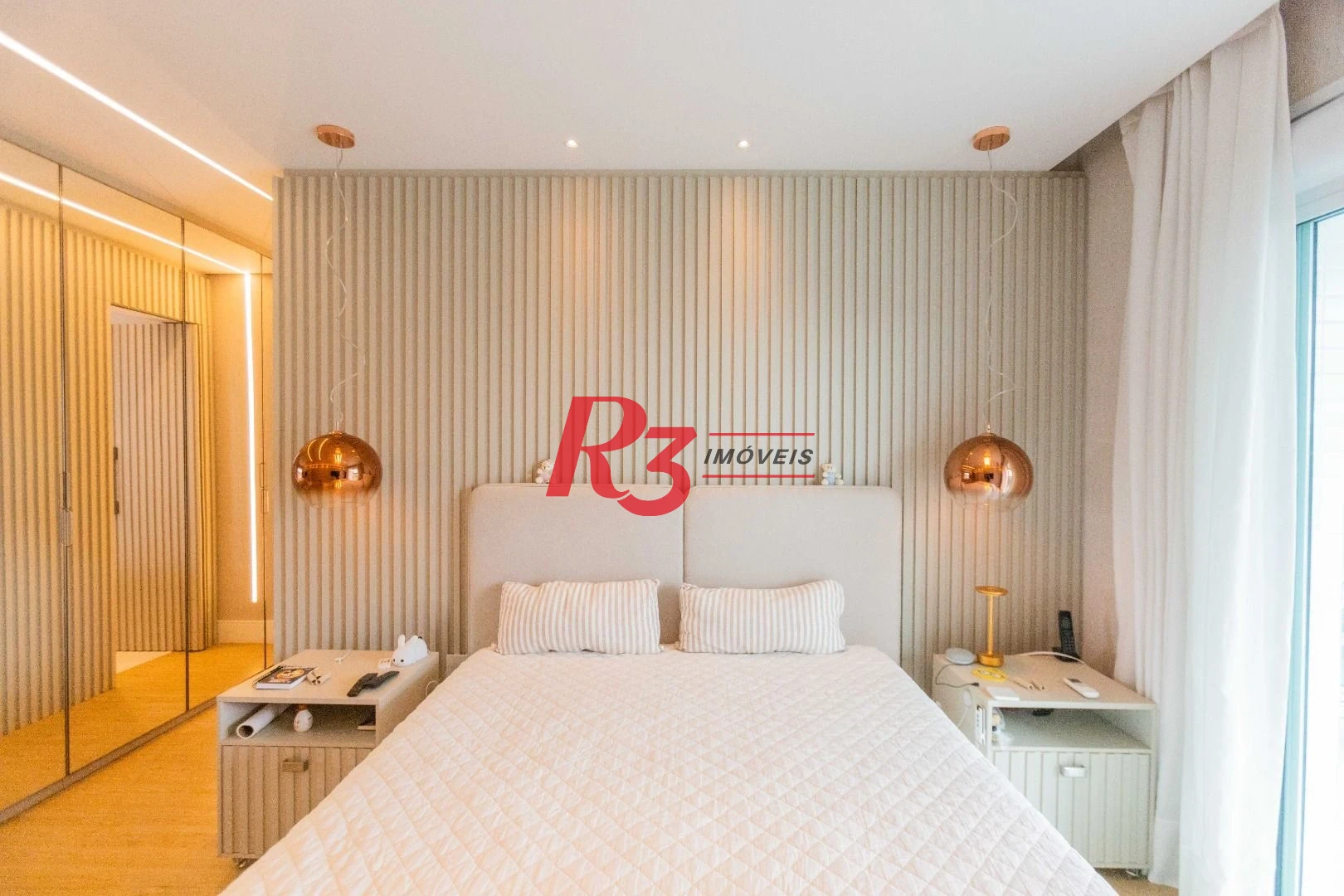 Apartamento com 3 dormitórios à venda, 166 m² por R$ 3.200.000,00 - Ponta da Praia - Santos/SP
