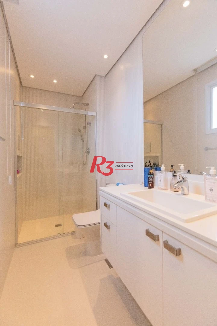 Apartamento com 3 dormitórios à venda, 166 m² por R$ 3.200.000,00 - Ponta da Praia - Santos/SP
