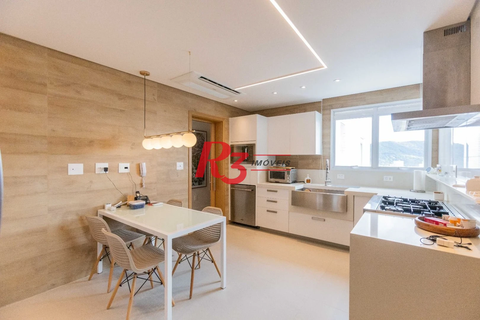 Apartamento com 3 dormitórios à venda, 166 m² por R$ 3.200.000,00 - Ponta da Praia - Santos/SP