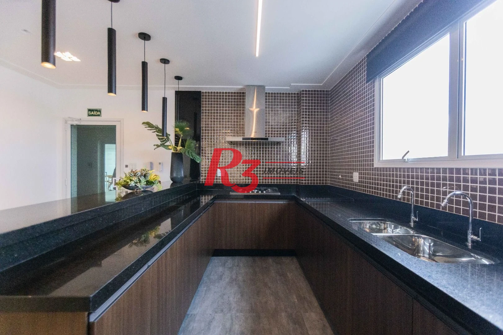 Apartamento com 3 dormitórios à venda, 166 m² por R$ 3.200.000,00 - Ponta da Praia - Santos/SP