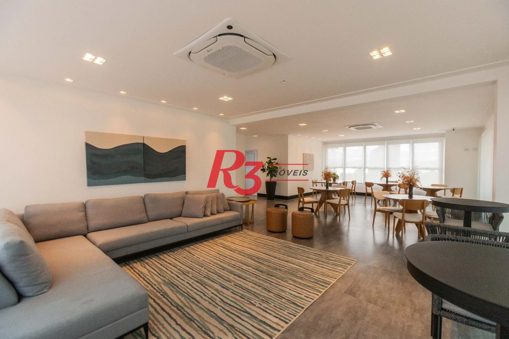 Apartamento com 3 dormitórios à venda, 166 m² por R$ 3.200.000,00 - Ponta da Praia - Santos/SP