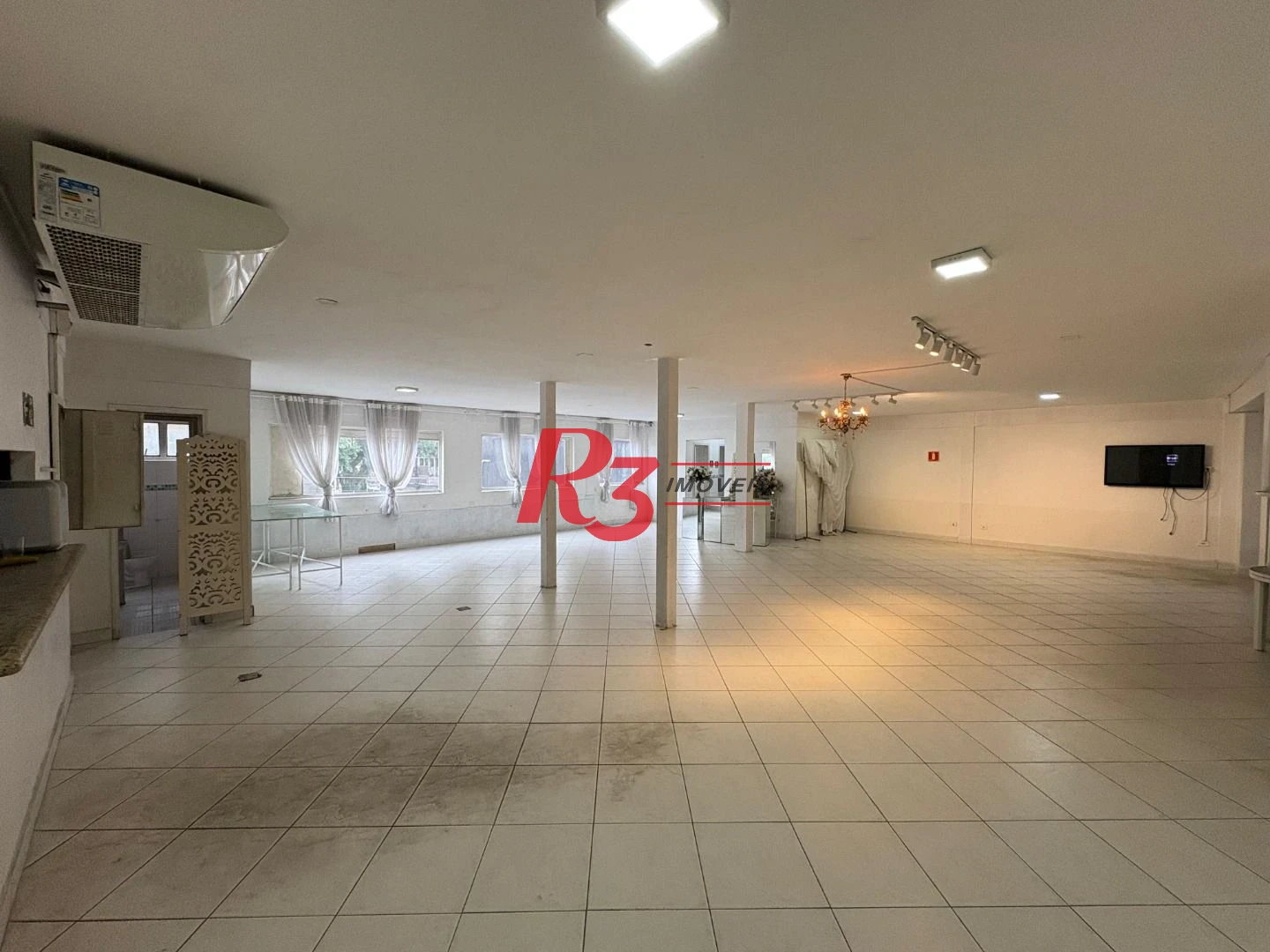 Sala para alugar, 280 m² por R$ 8.000,00/mês - Centro - Santos/SP