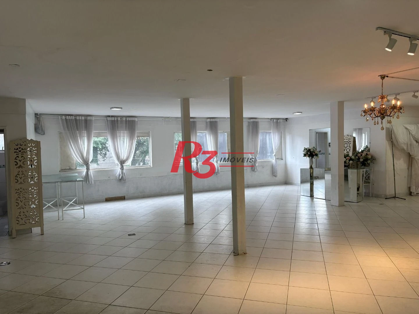 Sala para alugar, 280 m² por R$ 8.000,00/mês - Centro - Santos/SP