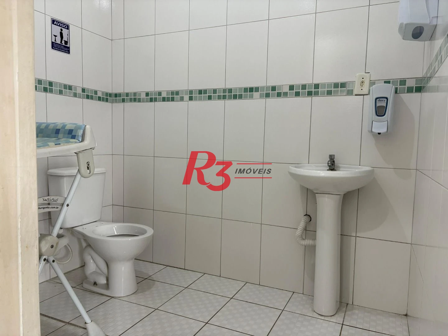 Sala para alugar, 280 m² por R$ 8.000,00/mês - Centro - Santos/SP