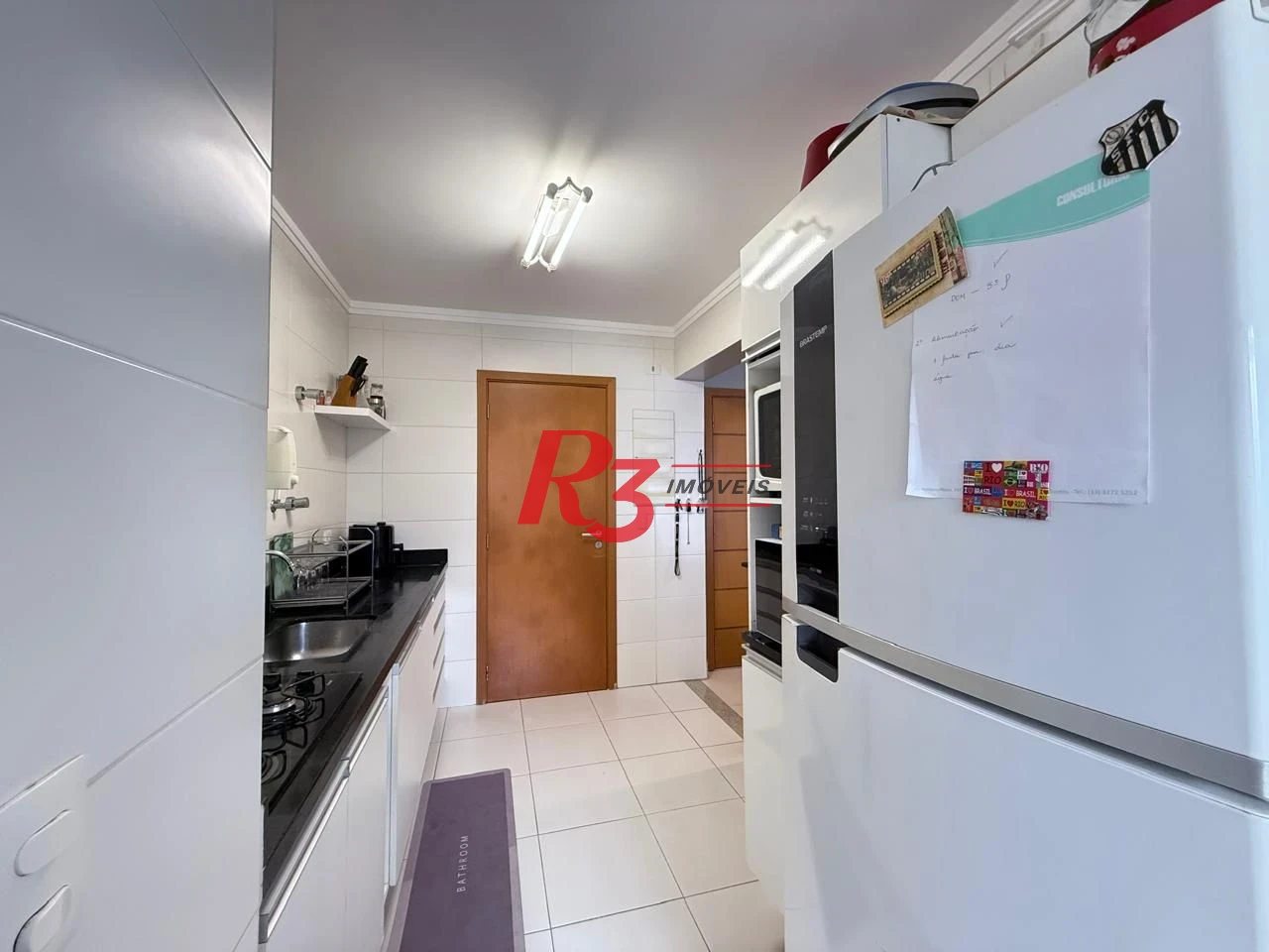 Apartamento com 2 dormitórios à venda, 68 m² por R$ 740.000,00 - Campo Grande - Santos/SP