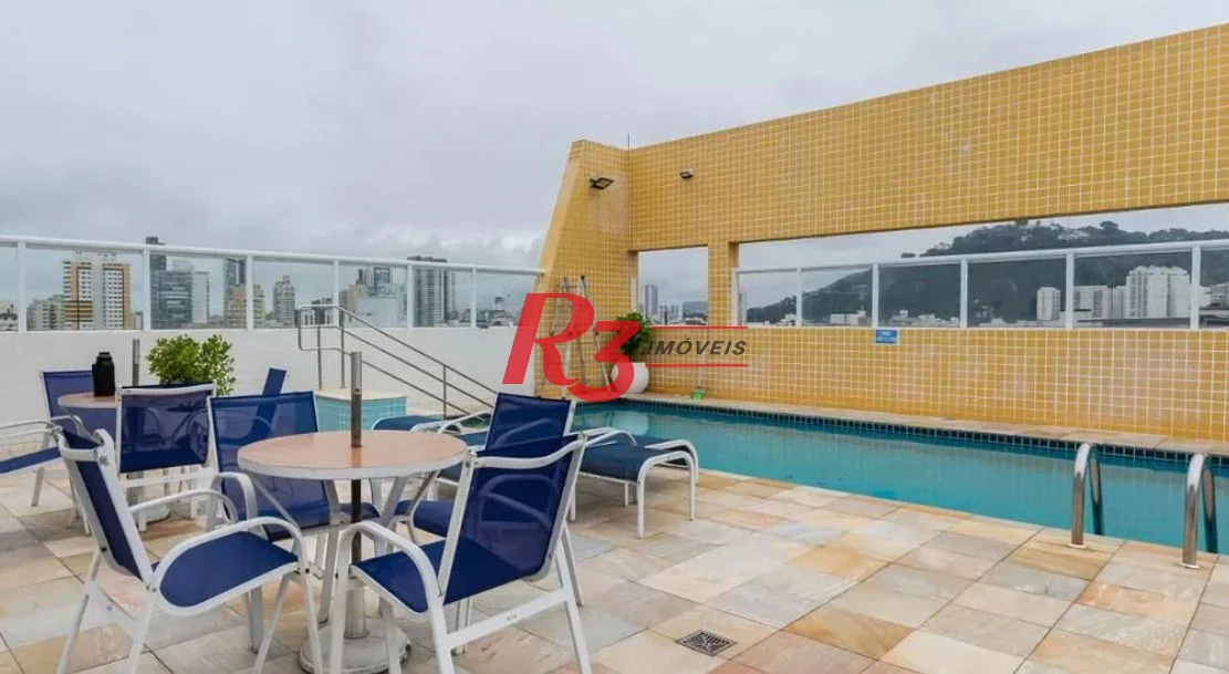 Apartamento com 2 dormitórios à venda, 68 m² por R$ 740.000,00 - Campo Grande - Santos/SP