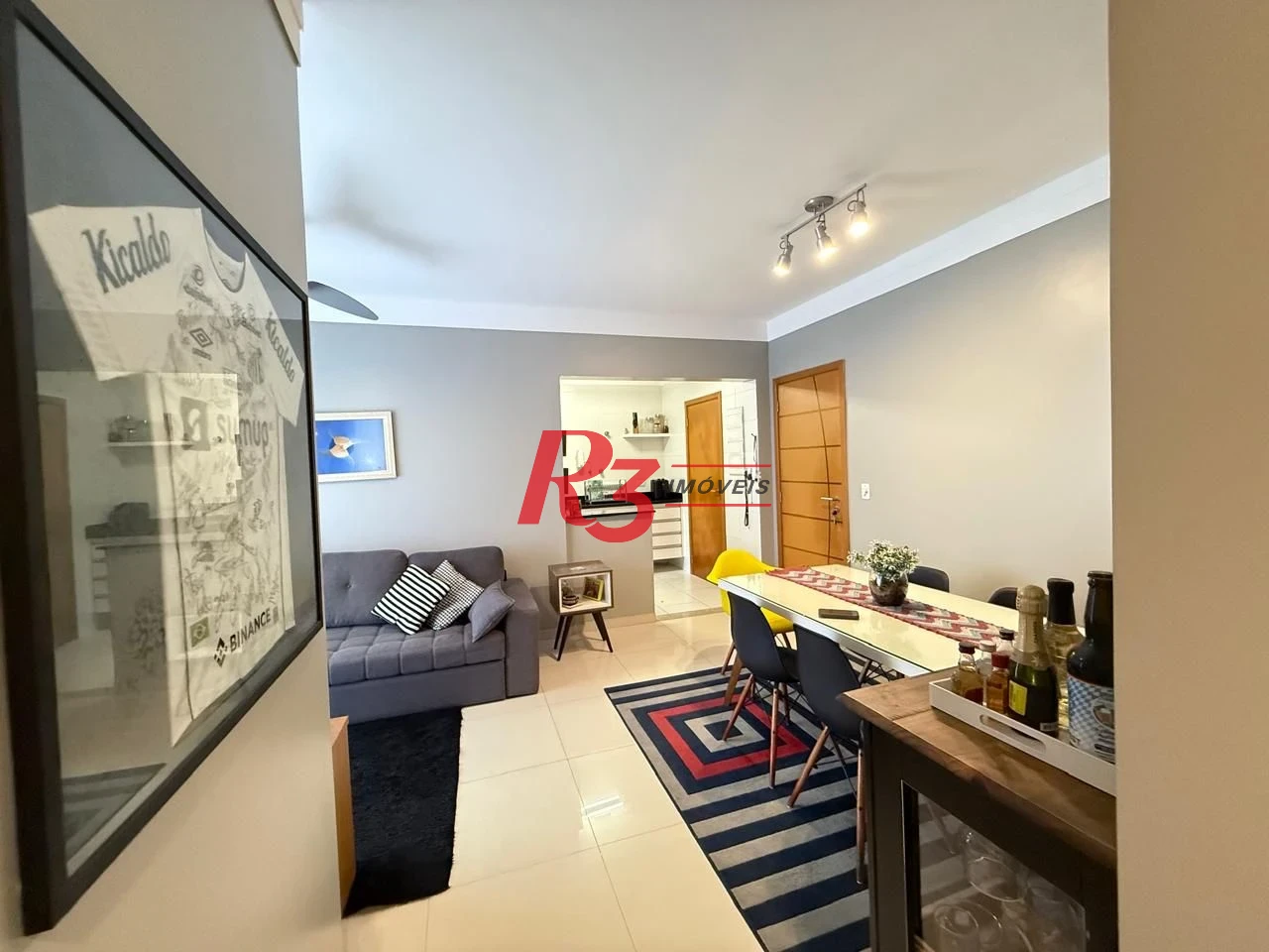 Apartamento com 2 dormitórios à venda, 68 m² por R$ 740.000,00 - Campo Grande - Santos/SP