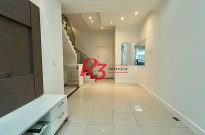 Apartamento com 2 dormitórios, 85 m² - venda por R$ 750.000,00 ou aluguel por R$ 6.500,00/mês - Gonzaga - Santos/SP