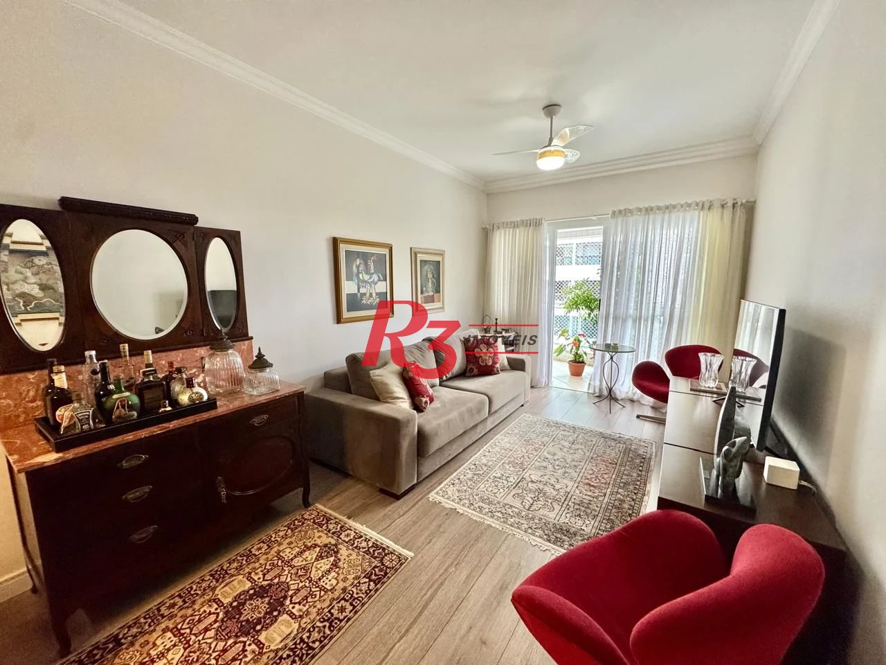 Apartamento com 2 dormitórios à venda, 98 m² por R$ 980.000,00 - Boqueirão - Santos/SP