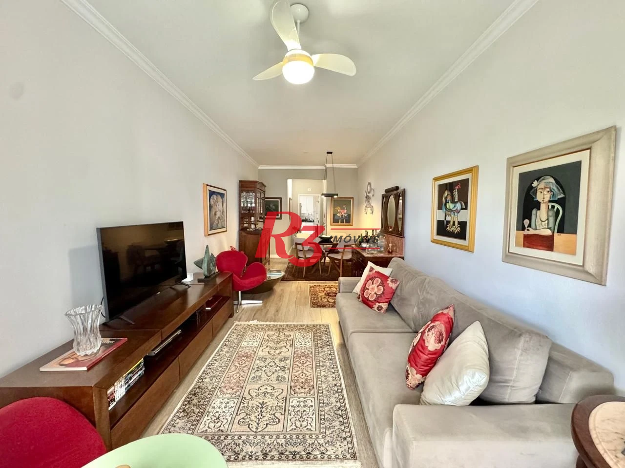Apartamento com 2 dormitórios à venda, 98 m² por R$ 980.000,00 - Boqueirão - Santos/SP