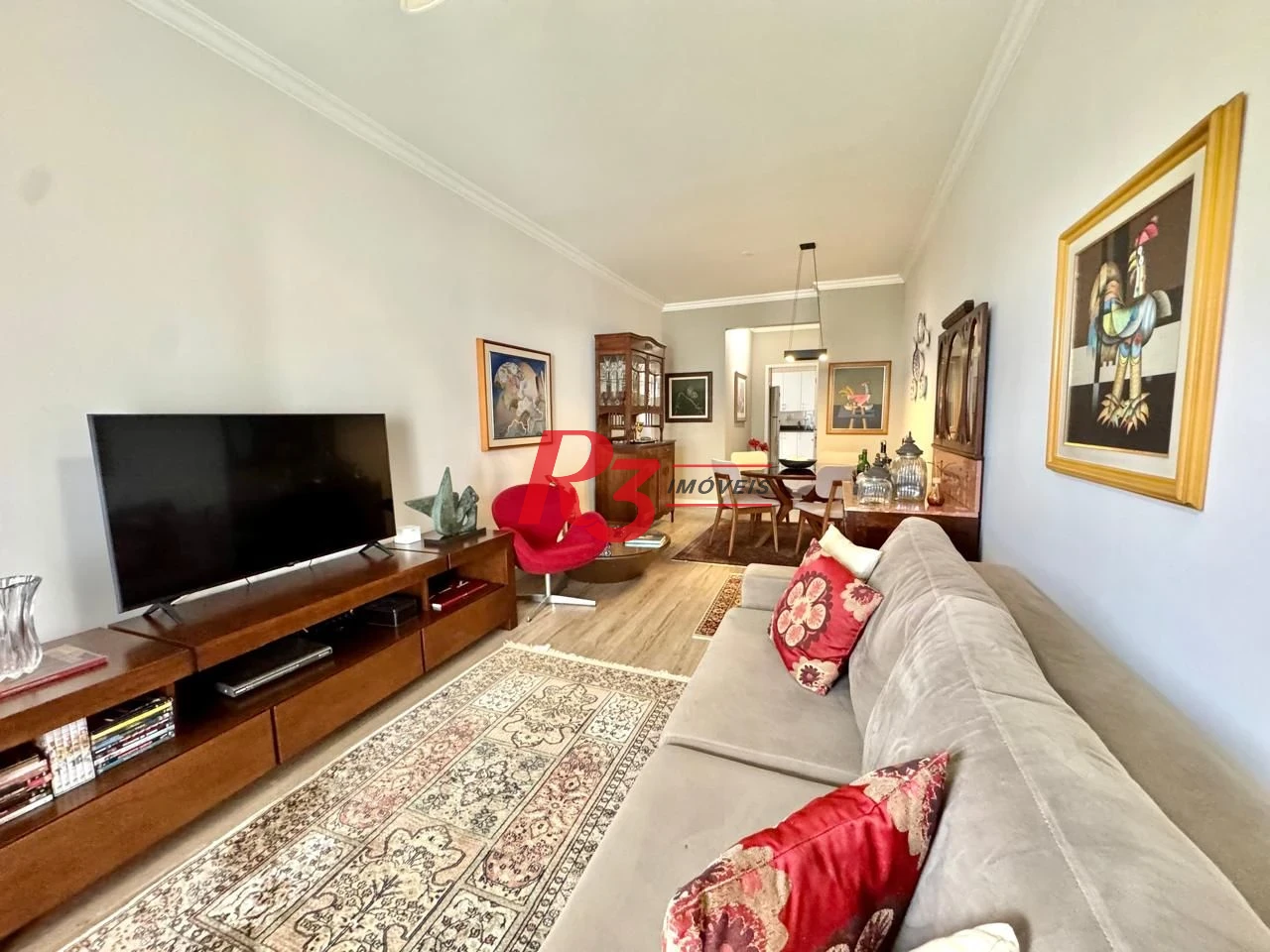 Apartamento com 2 dormitórios à venda, 98 m² por R$ 980.000,00 - Boqueirão - Santos/SP