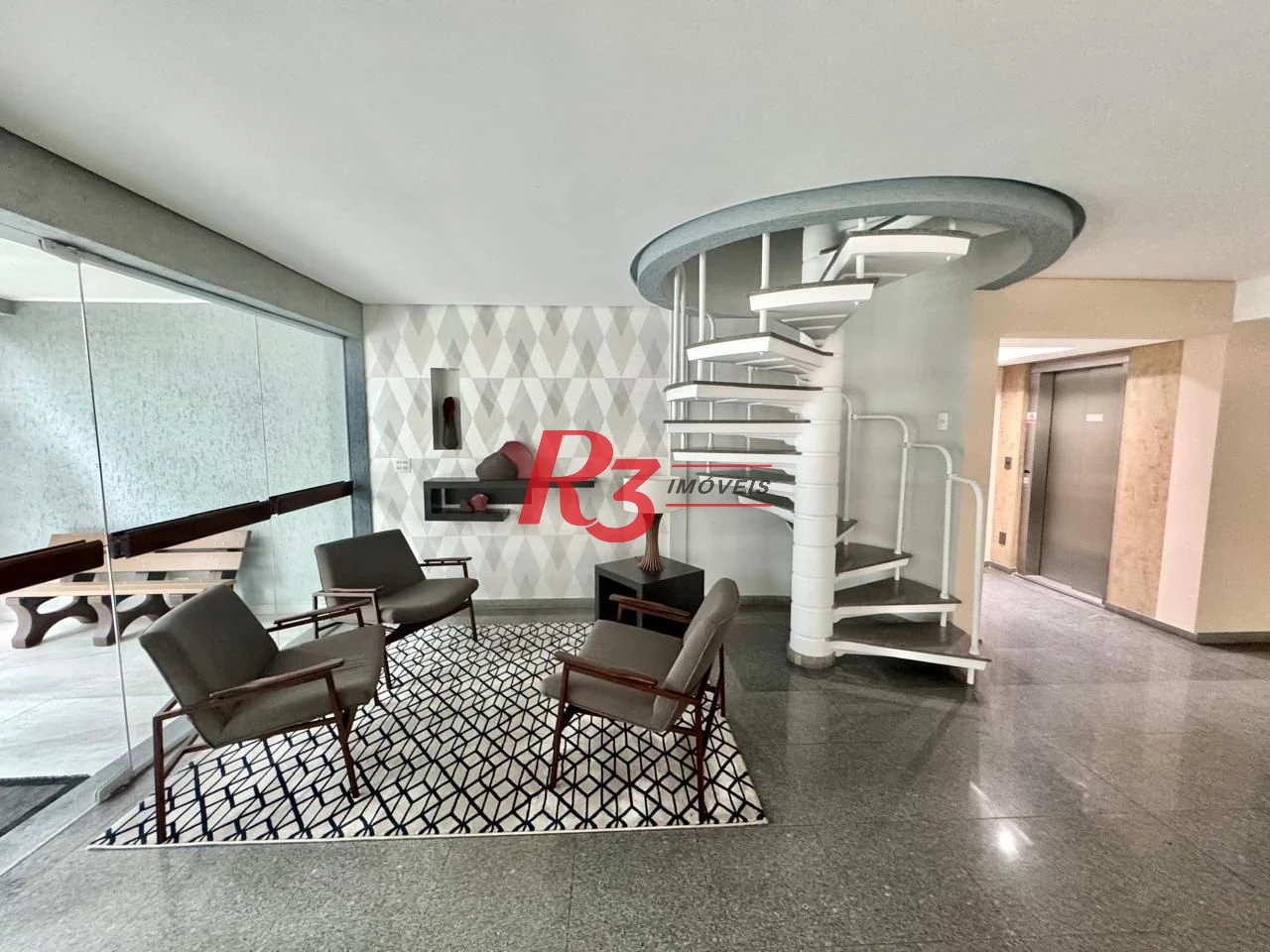Apartamento com 2 dormitórios à venda, 98 m² por R$ 980.000,00 - Boqueirão - Santos/SP