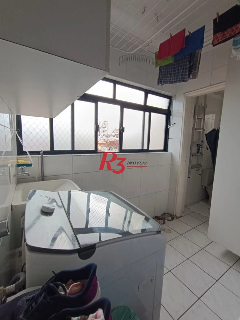 Apartamento com 3 dormitórios à venda, 90 m² por R$ 620.000,00 - Boqueirão - Santos/SP