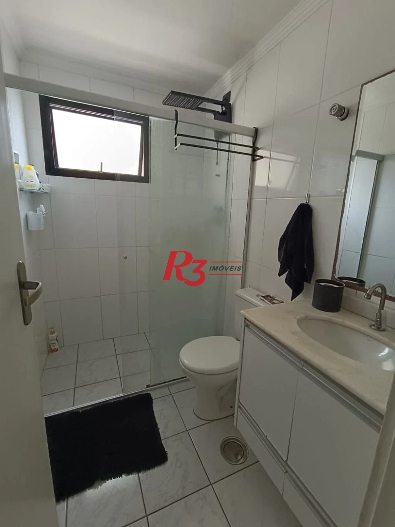 Apartamento com 3 dormitórios à venda, 90 m² por R$ 620.000,00 - Boqueirão - Santos/SP