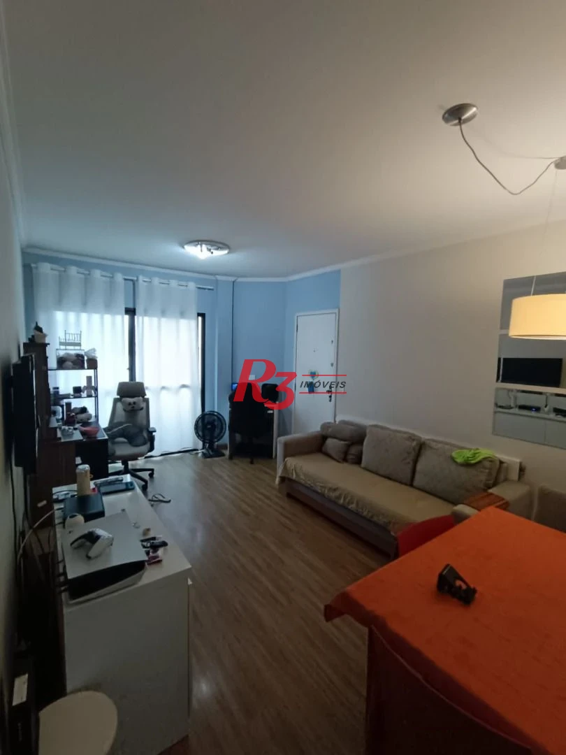 Apartamento com 3 dormitórios à venda, 90 m² por R$ 620.000,00 - Boqueirão - Santos/SP