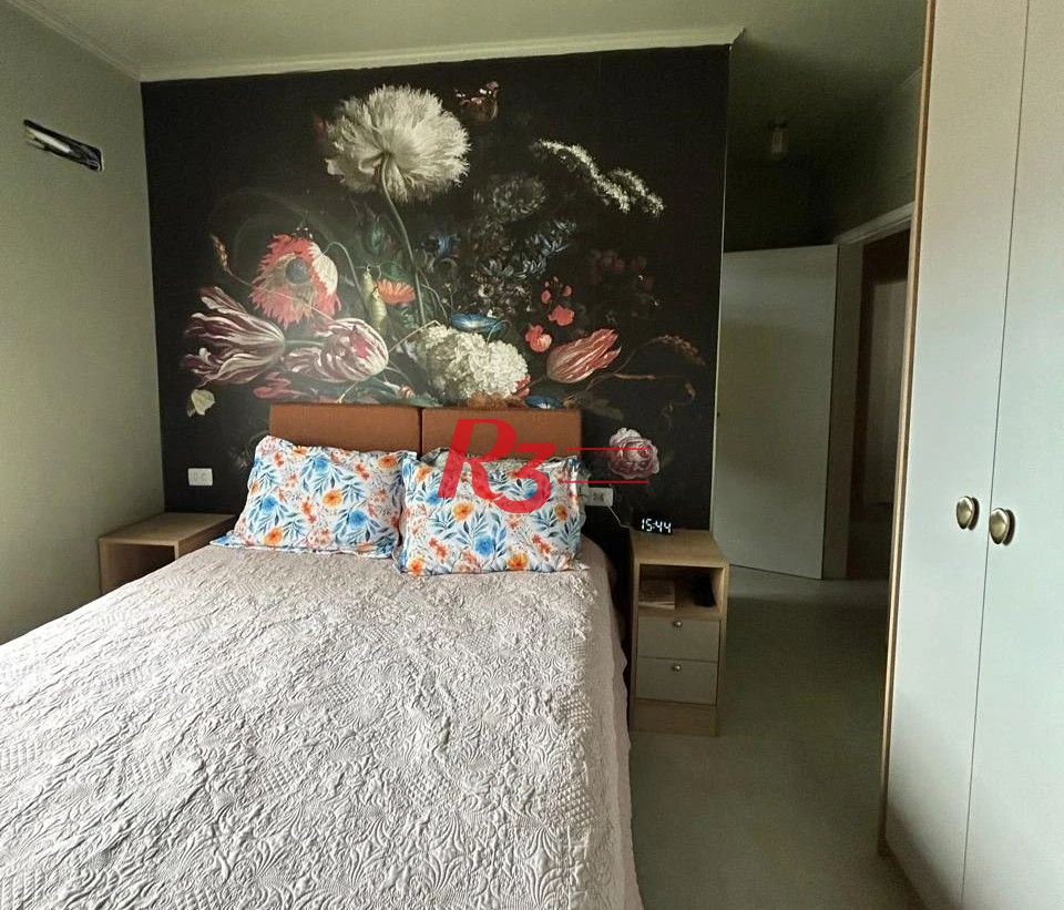 Apartamento com 2 dormitórios para alugar, 80 m² por R$ 6.100,00/mês - Itararé - São Vicente/SP