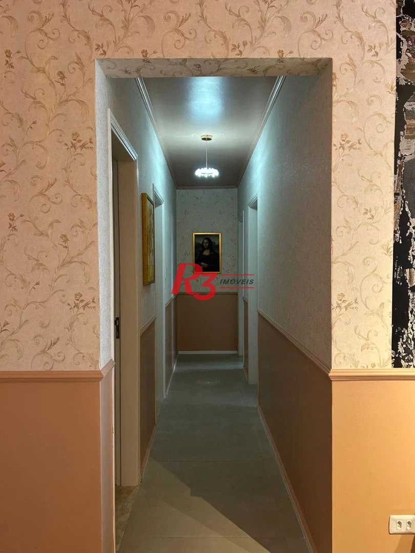 Apartamento com 2 dormitórios para alugar, 80 m² por R$ 6.100,00/mês - Itararé - São Vicente/SP