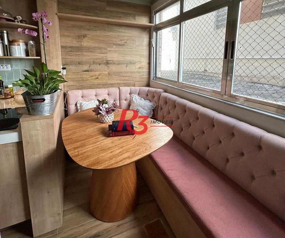 Apartamento com 2 dormitórios para alugar, 80 m² por R$ 6.100,00/mês - Itararé - São Vicente/SP