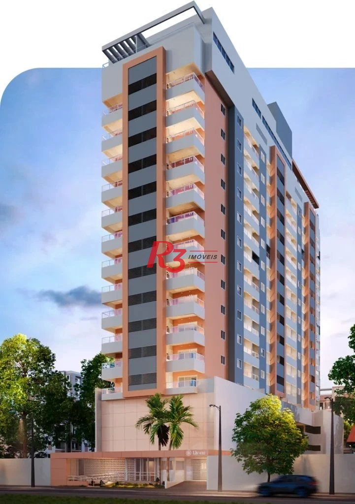 Apartamento com 1 dormitório à venda, 48 m² por R$ 430.000,00 - Centro - São Vicente/SP