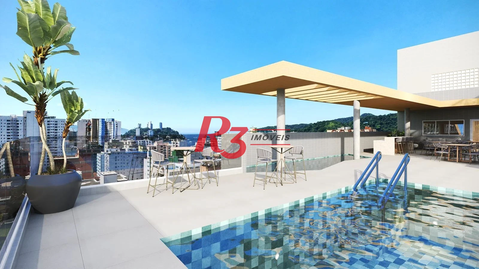 Apartamento com 1 dormitório à venda, 48 m² por R$ 430.000,00 - Centro - São Vicente/SP