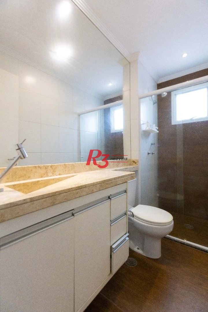 Apartamento com 2 dormitórios à venda, 64 m² por R$ 540.000,00 - Estuário - Santos/SP