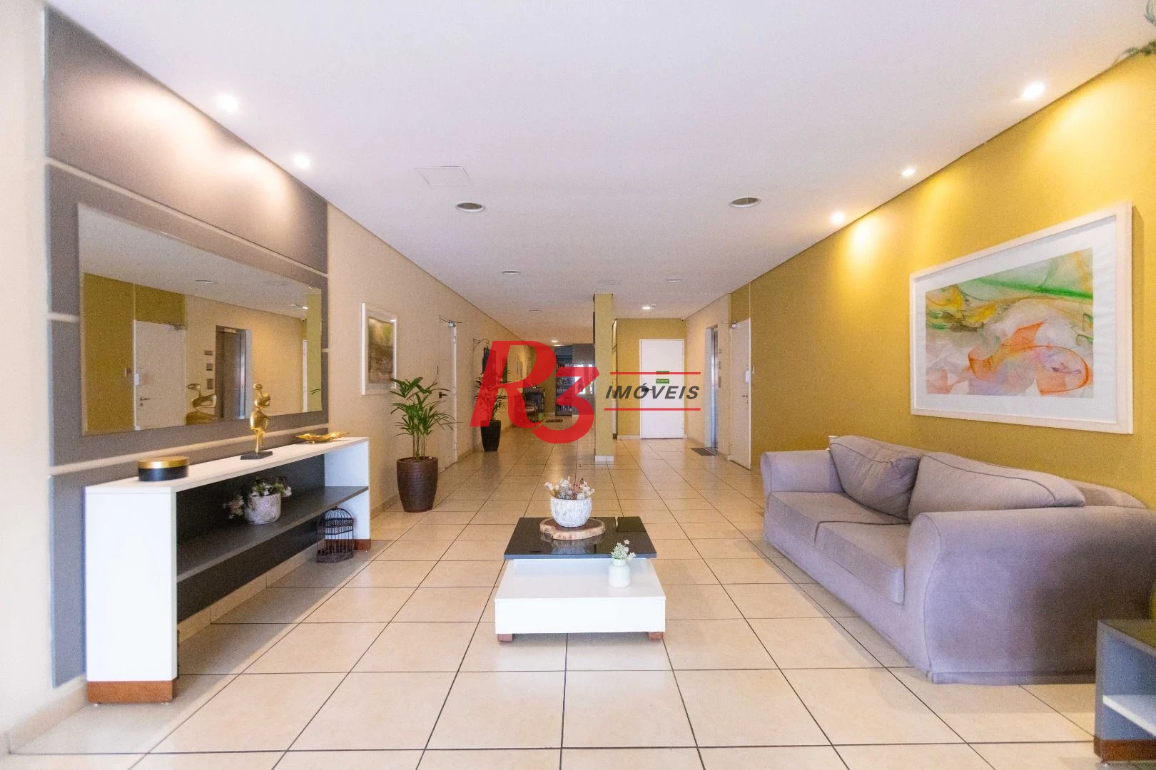 Apartamento com 2 dormitórios à venda, 64 m² por R$ 540.000,00 - Estuário - Santos/SP