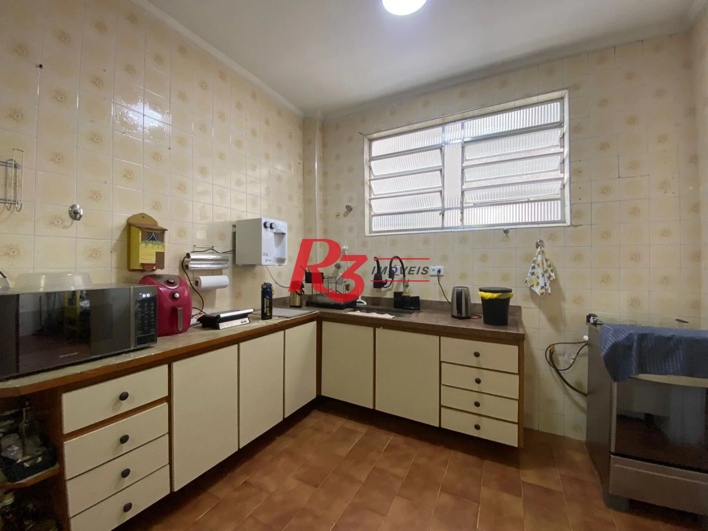 Apartamento com 3 dormitórios para alugar, 147 m² por R$ 6.300,00/mês - Embaré - Santos/SP