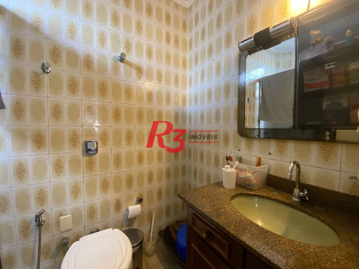 Apartamento com 3 dormitórios para alugar, 147 m² por R$ 6.300,00/mês - Embaré - Santos/SP