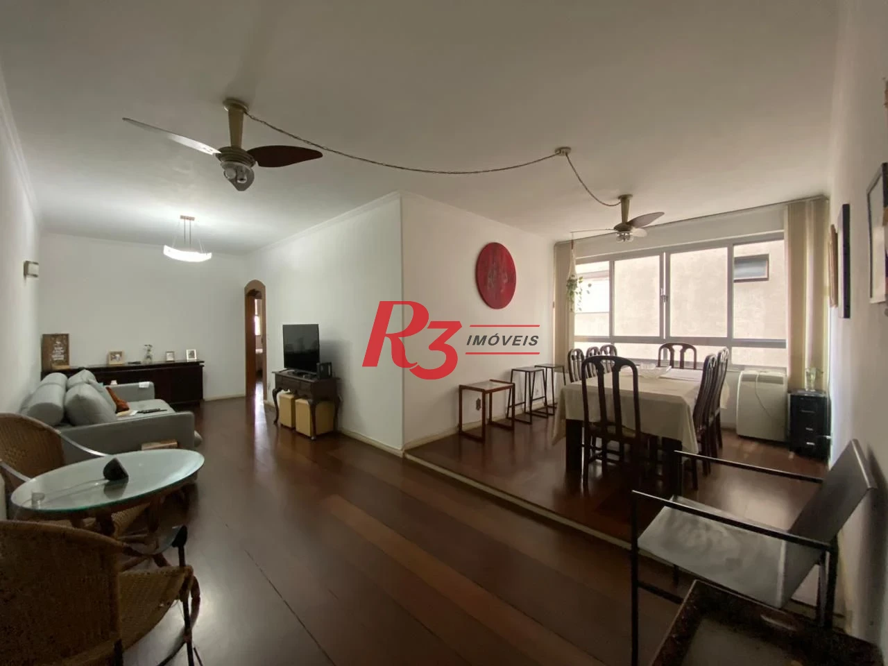 Apartamento com 3 dormitórios para alugar, 147 m² por R$ 6.300,00/mês - Embaré - Santos/SP