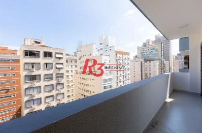 Apartamento com 3 dormitórios à venda, 133 m² por R$ 1.390.000,00 - Gonzaga - Santos/SP