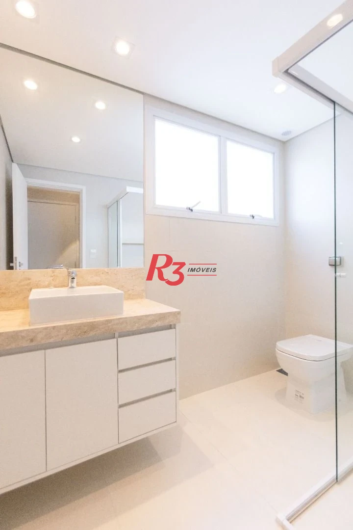 Apartamento com 3 dormitórios à venda, 133 m² por R$ 1.390.000,00 - Gonzaga - Santos/SP