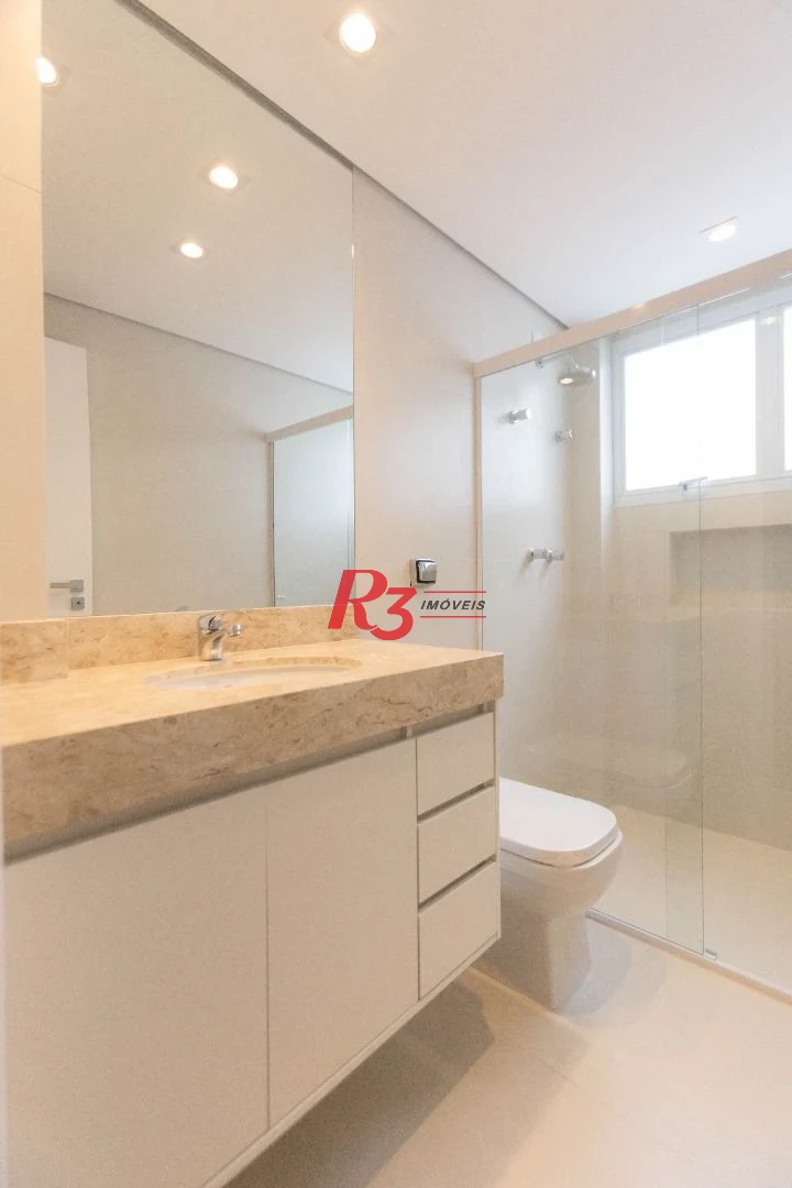 Apartamento com 3 dormitórios à venda, 133 m² por R$ 1.390.000,00 - Gonzaga - Santos/SP