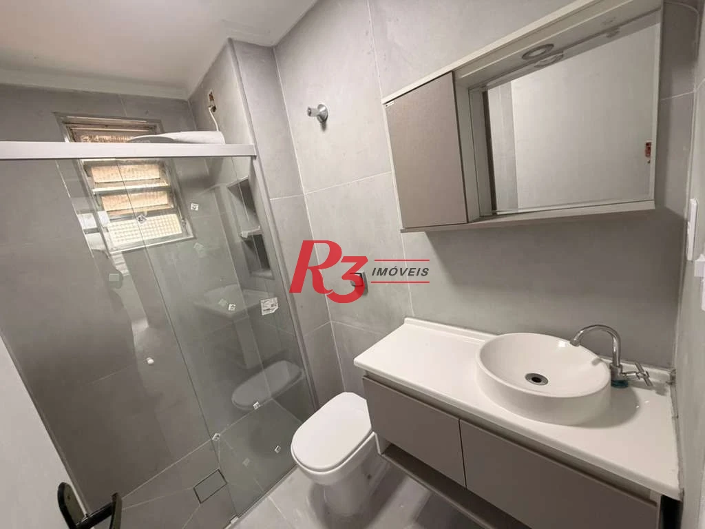 Apartamento com 2 dormitórios, 61 m² - venda por R$ 380.000,00 ou aluguel por R$ 3.300,00/mês - Ponta da Praia - Santos/SP