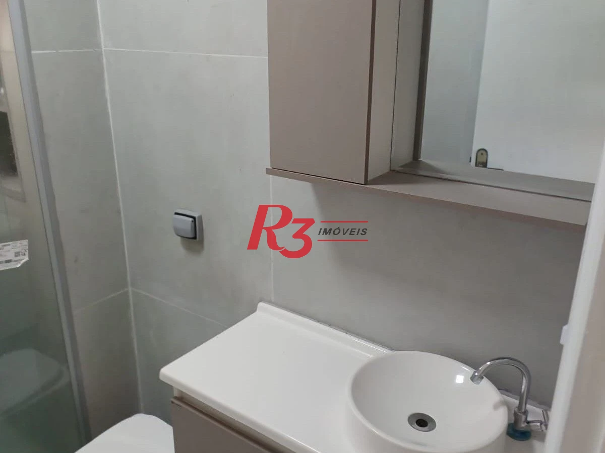 Apartamento com 2 dormitórios, 61 m² - venda por R$ 380.000,00 ou aluguel por R$ 3.300,00/mês - Ponta da Praia - Santos/SP